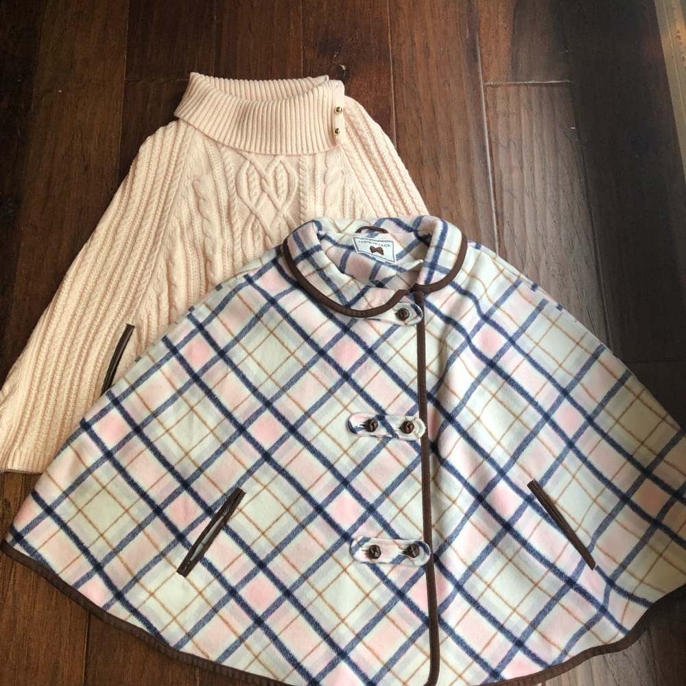Janie and Jack cape lot of 2 size 10